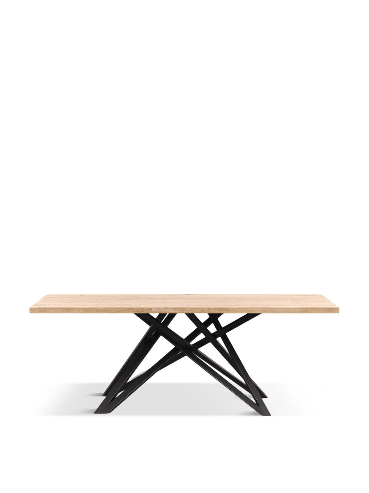 Vienna Table White Oak Straight Edge