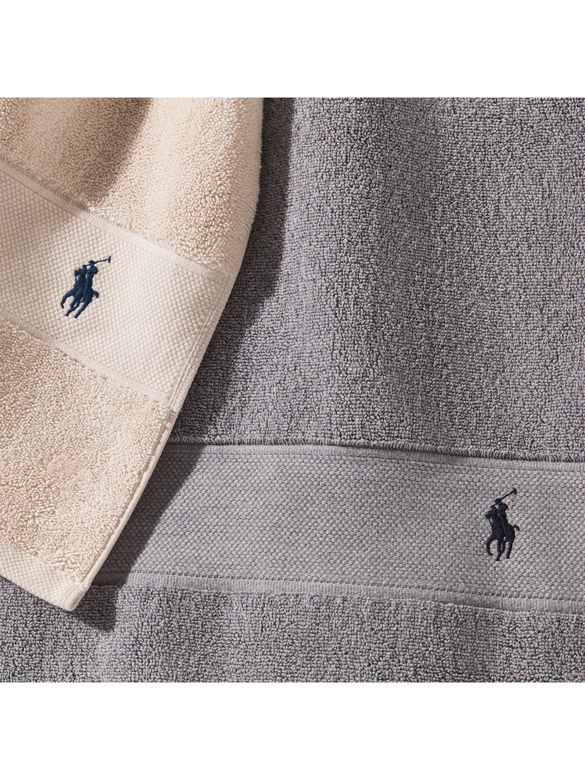 Polo Player Bath Towel Pale Oak