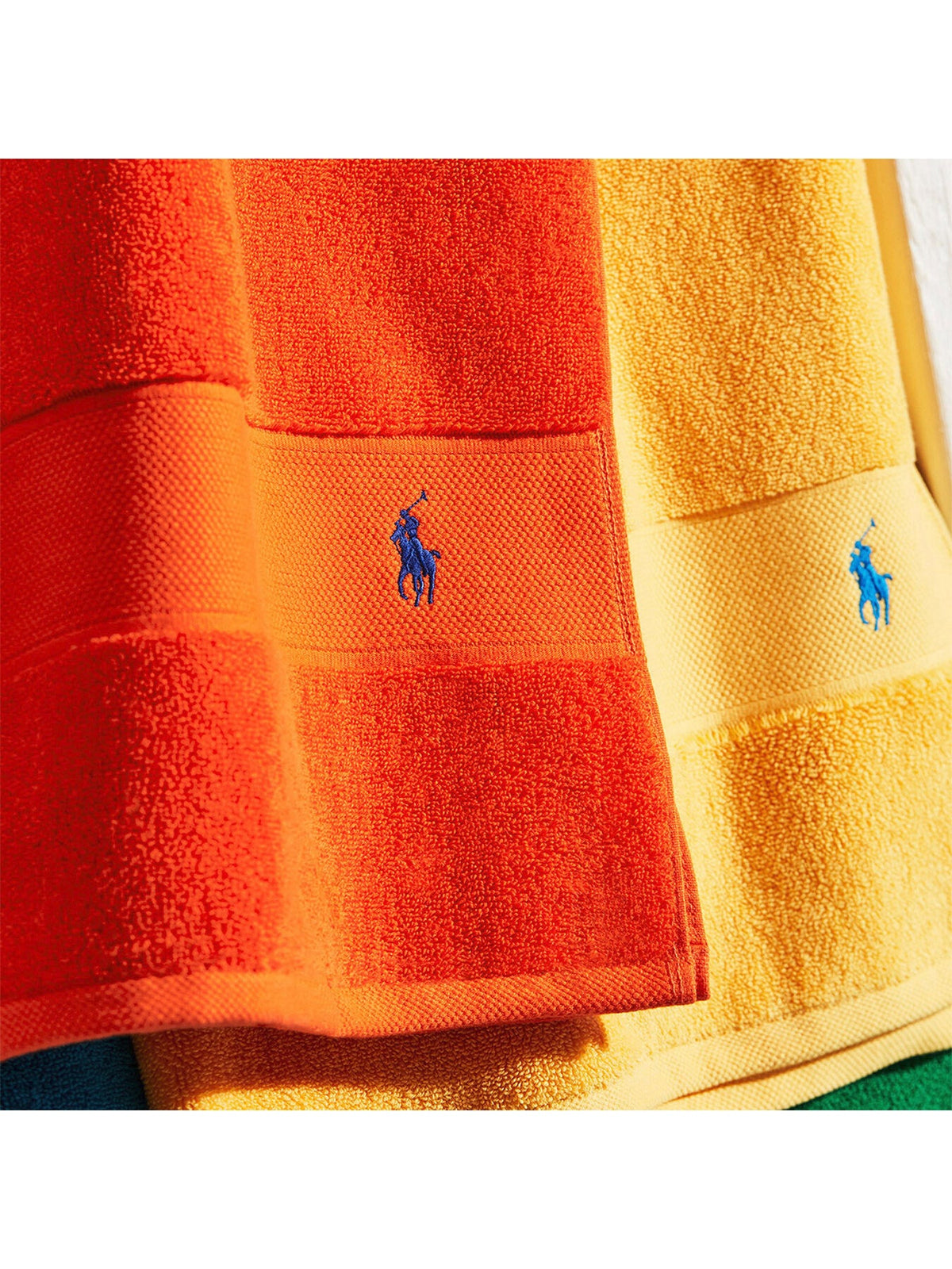 Polo Player Hand Towel Orange
