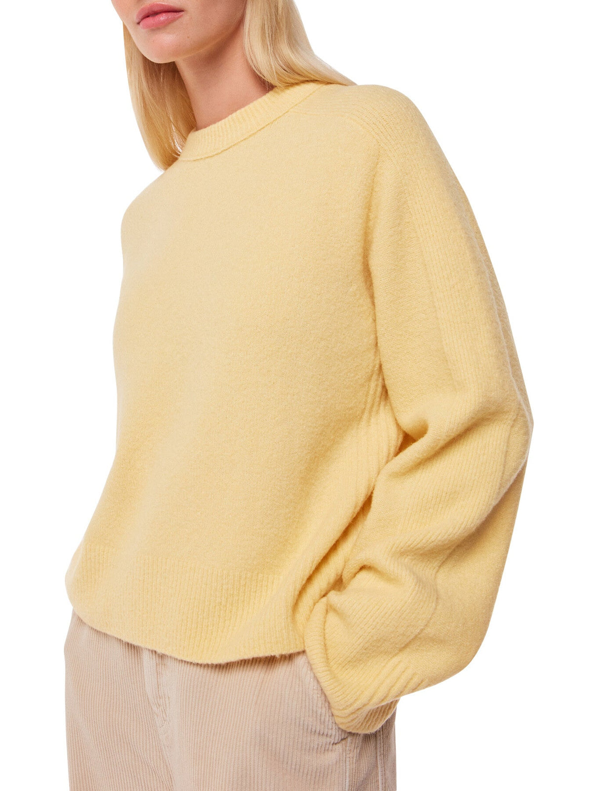 Alana Wool Mix Crew Neck