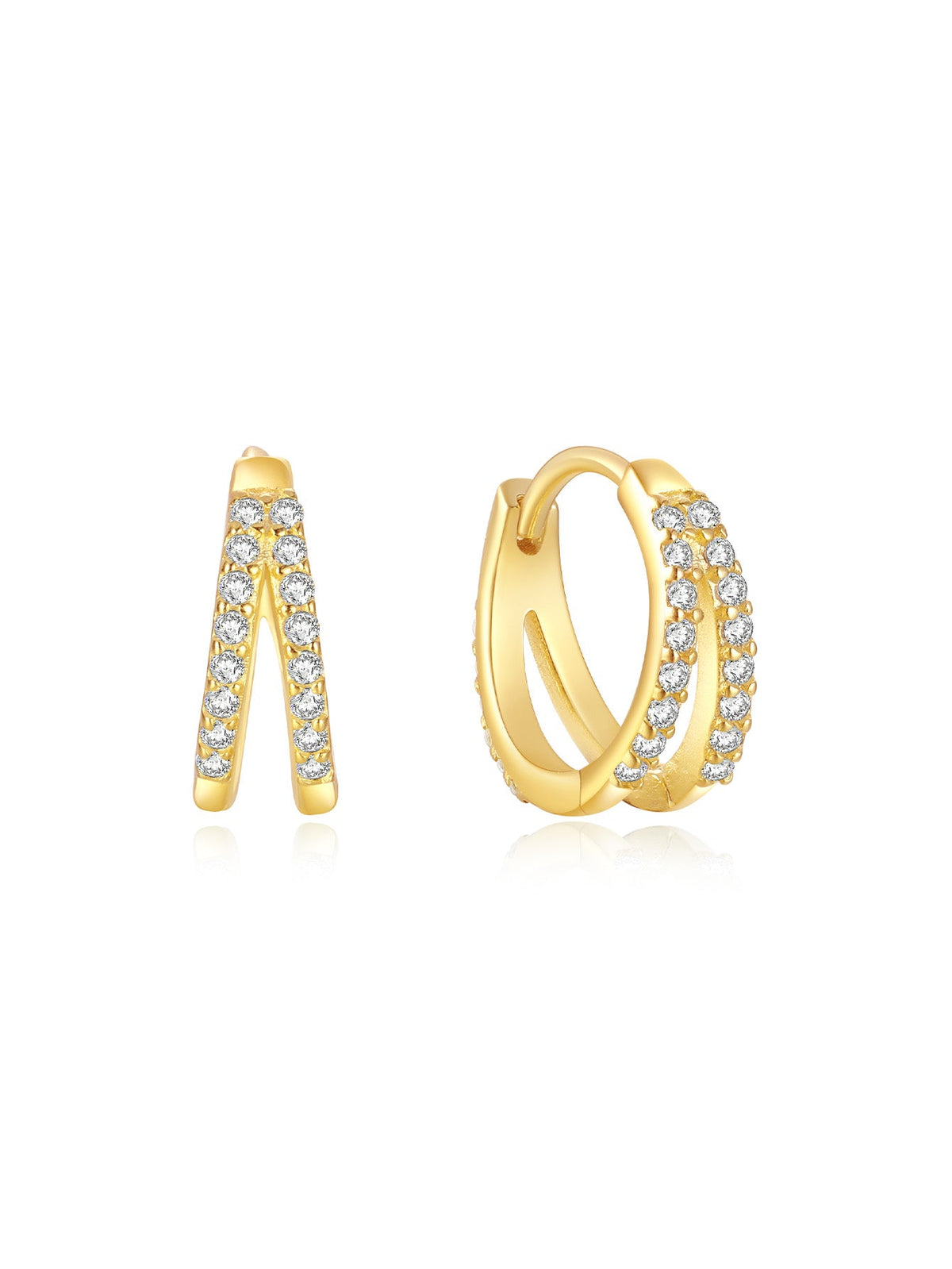 KOSINER 925 Sterling Silver Elegant Multi-Style 2-Piece Set