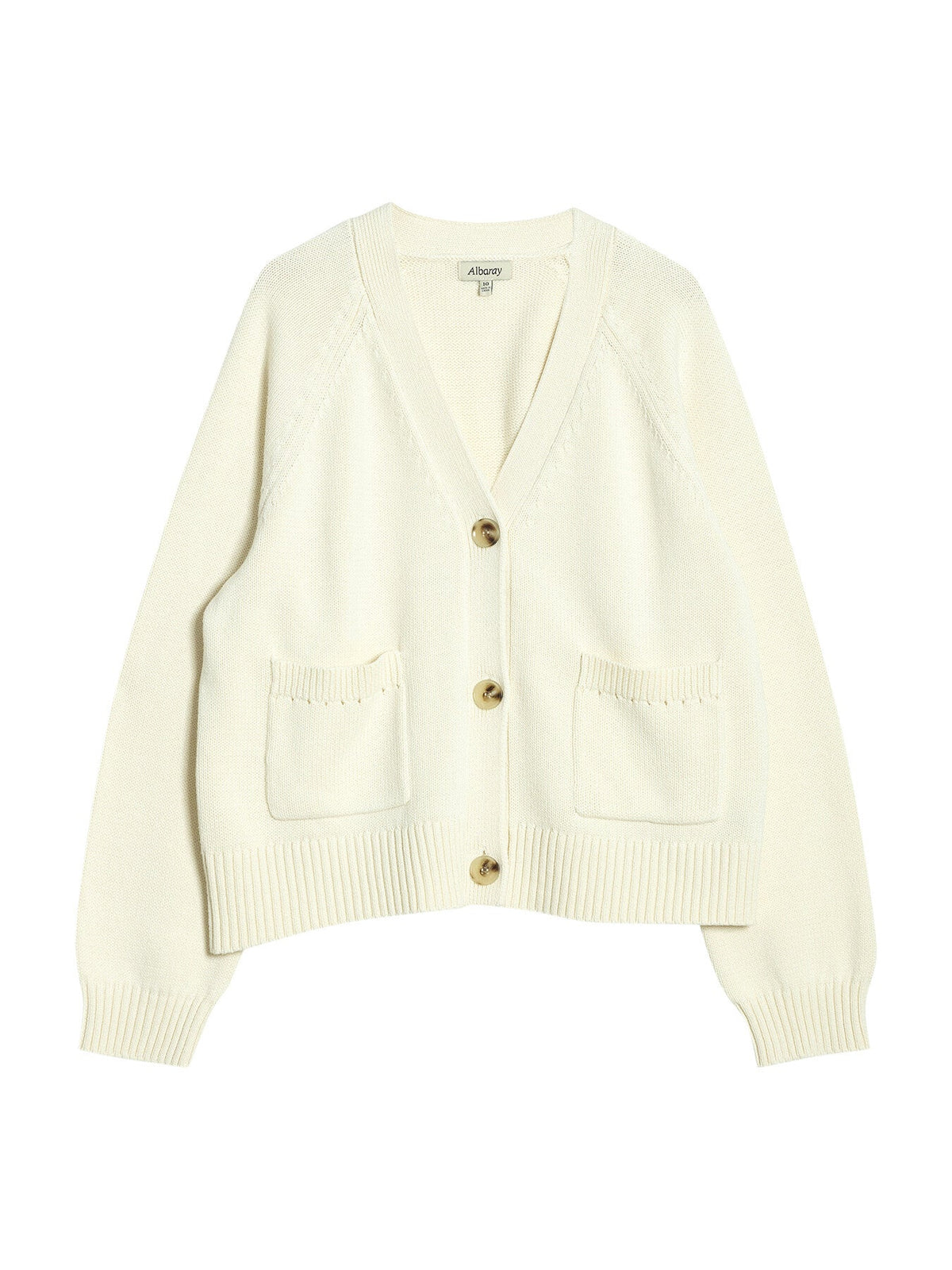 Relaxed V Neck Cardigan