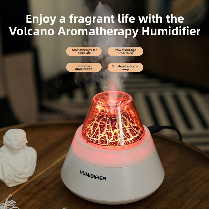 3D Flame Aroma Diffuser & Humidifier with Auto Shut-Off