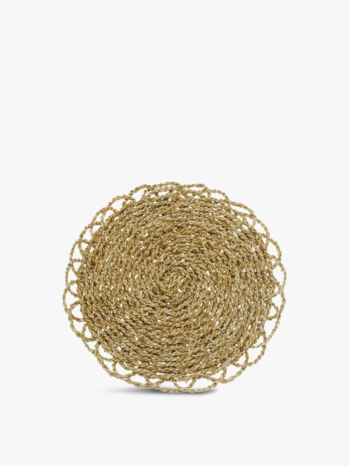 Circular Pandanus Decorative Mat