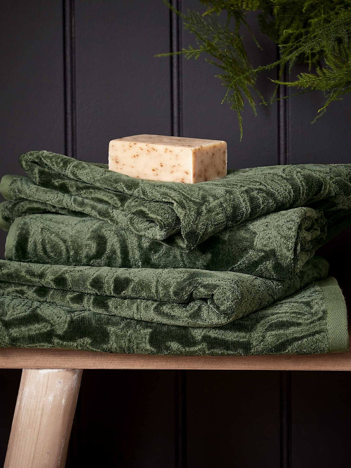 St James Bath Towel Green