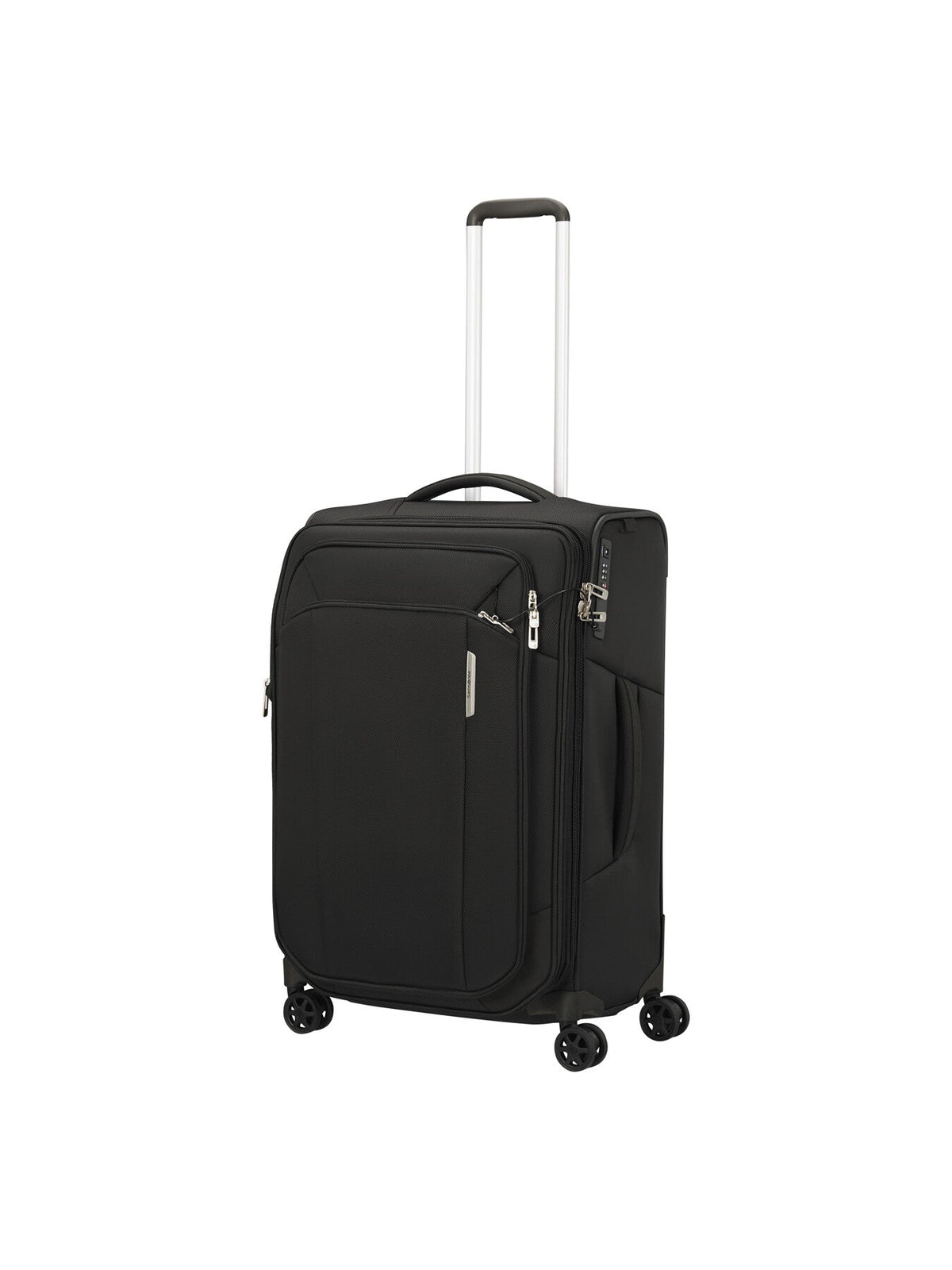 Samsonite Repsark Spinner 4 Wheel 67cm Expandable Suitcase Ozone Black