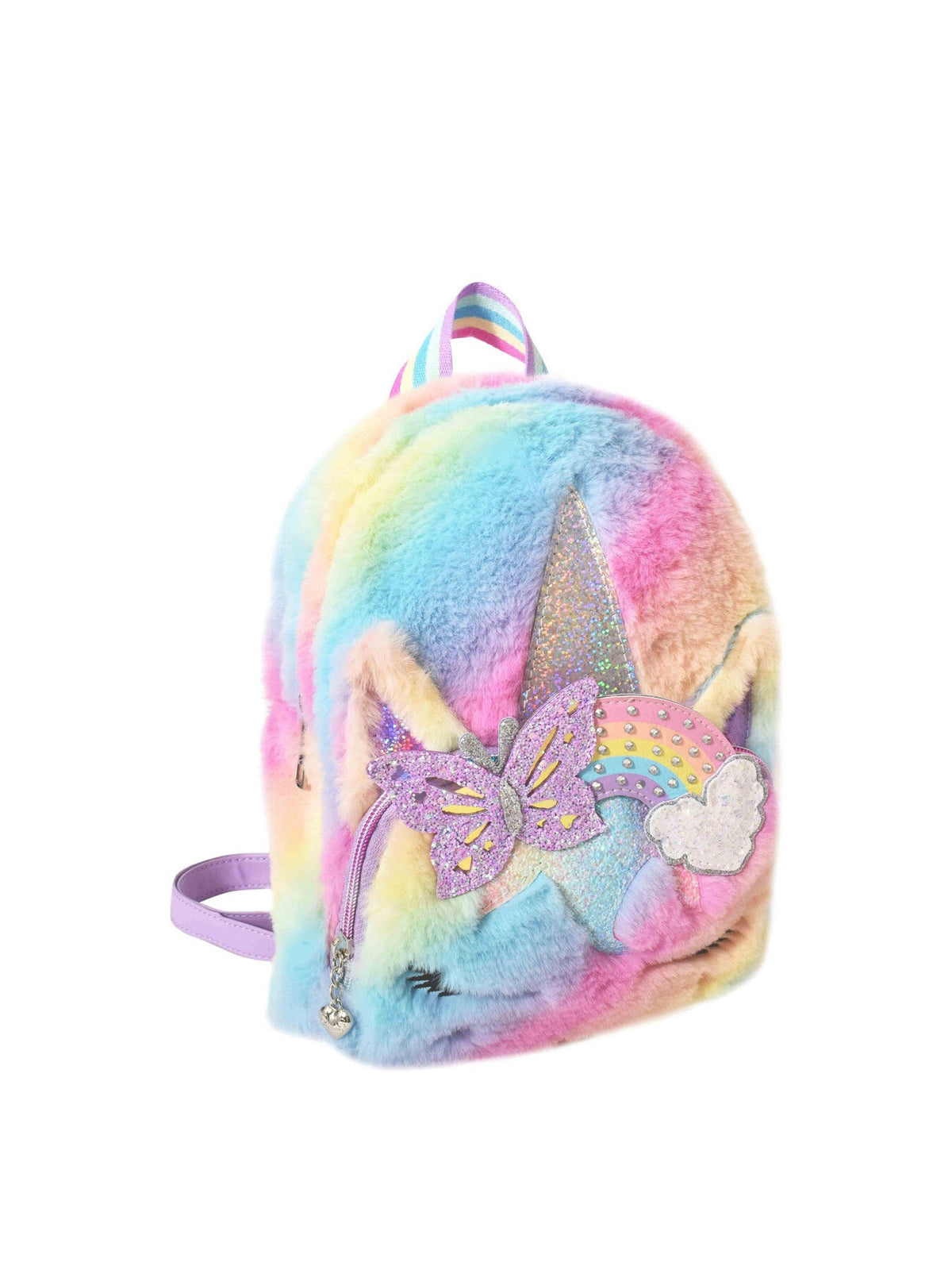 GWEN OMBRE FAUX FUR MINI BACKPACK