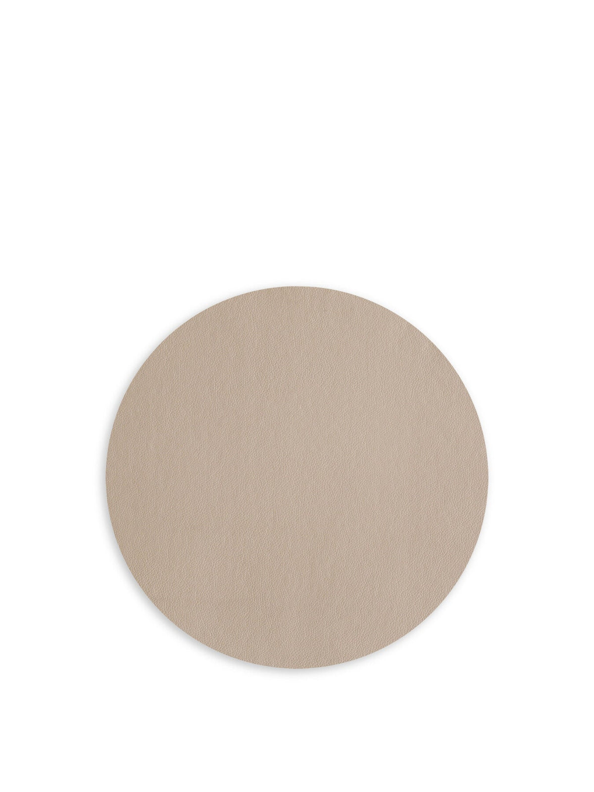 Leather Optic Fine Round Placemat