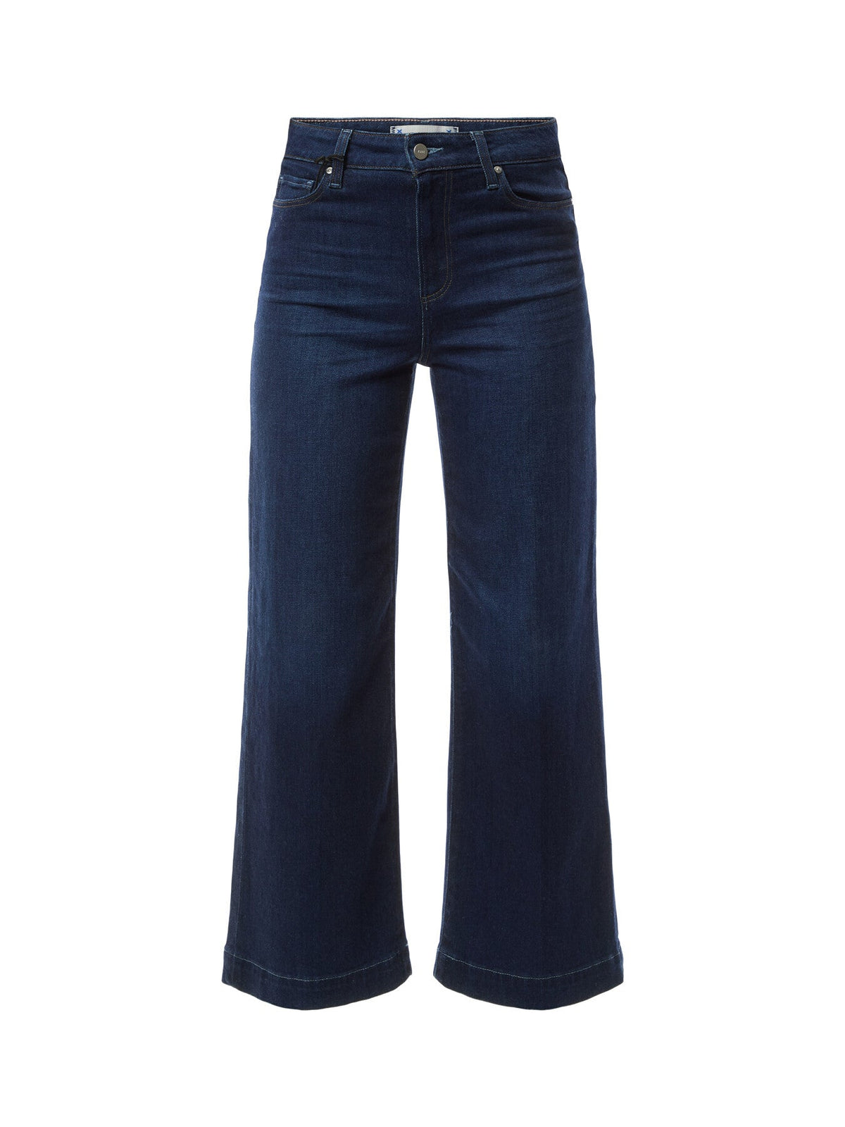 Anessa Crop Wide Leg Jeans Blue