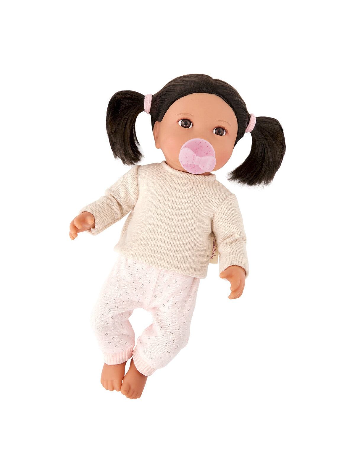 Doll with Hair Ivory Top