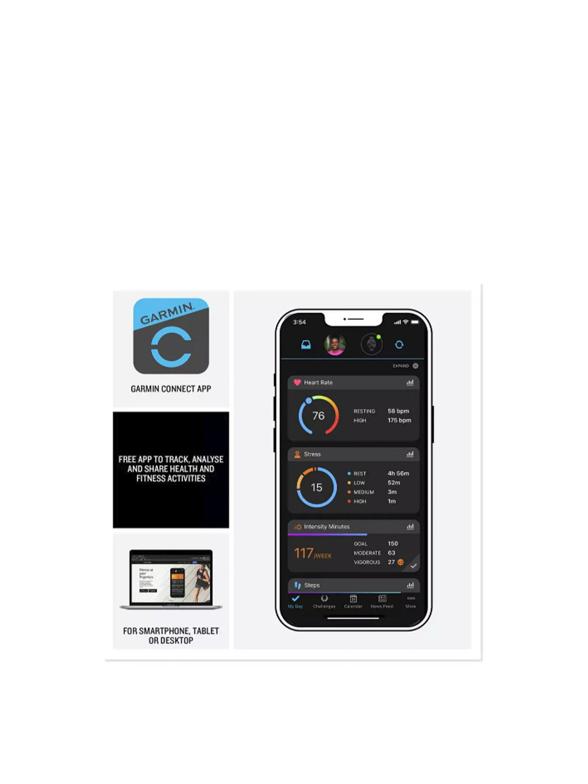Forerunner 165 Smart Watch GPS