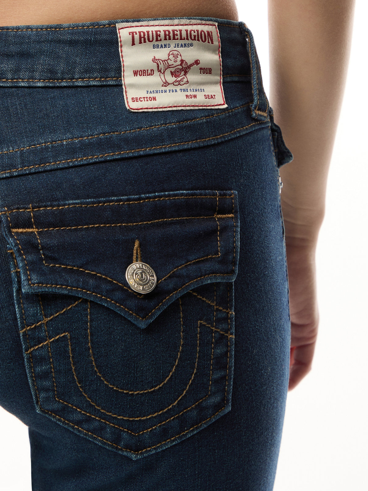 Joey Mid Rise Flare Flap