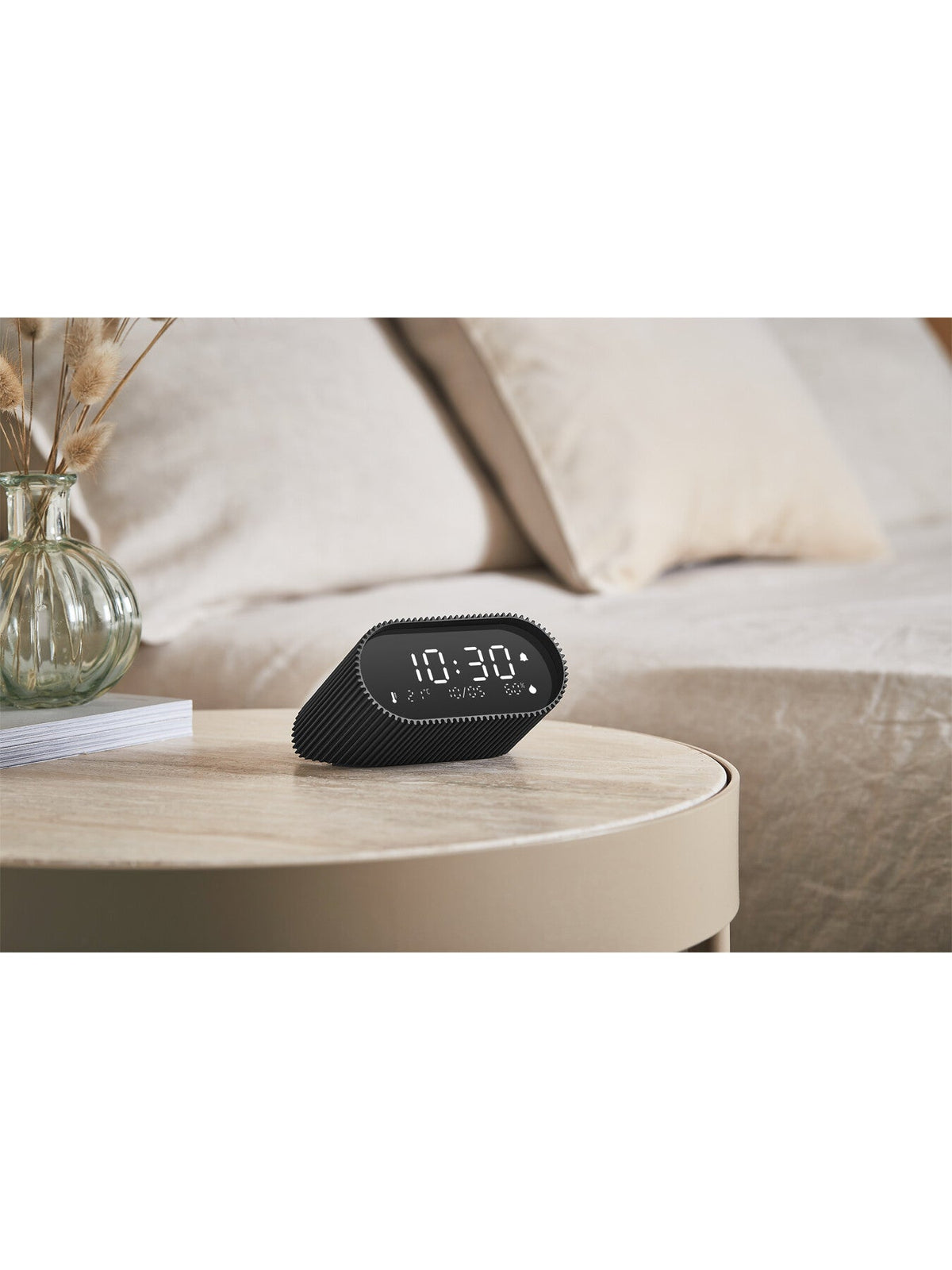 Ray Alarm Clock with Thermometer and Hygrometer