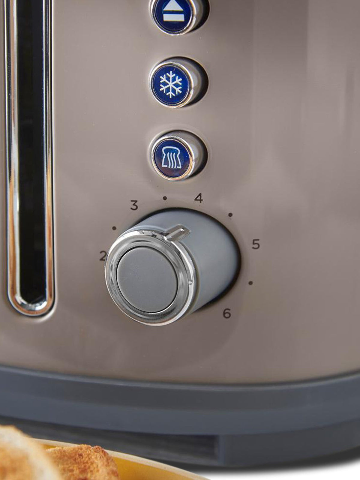 Stylevia Mocha 4 Slice Toaster