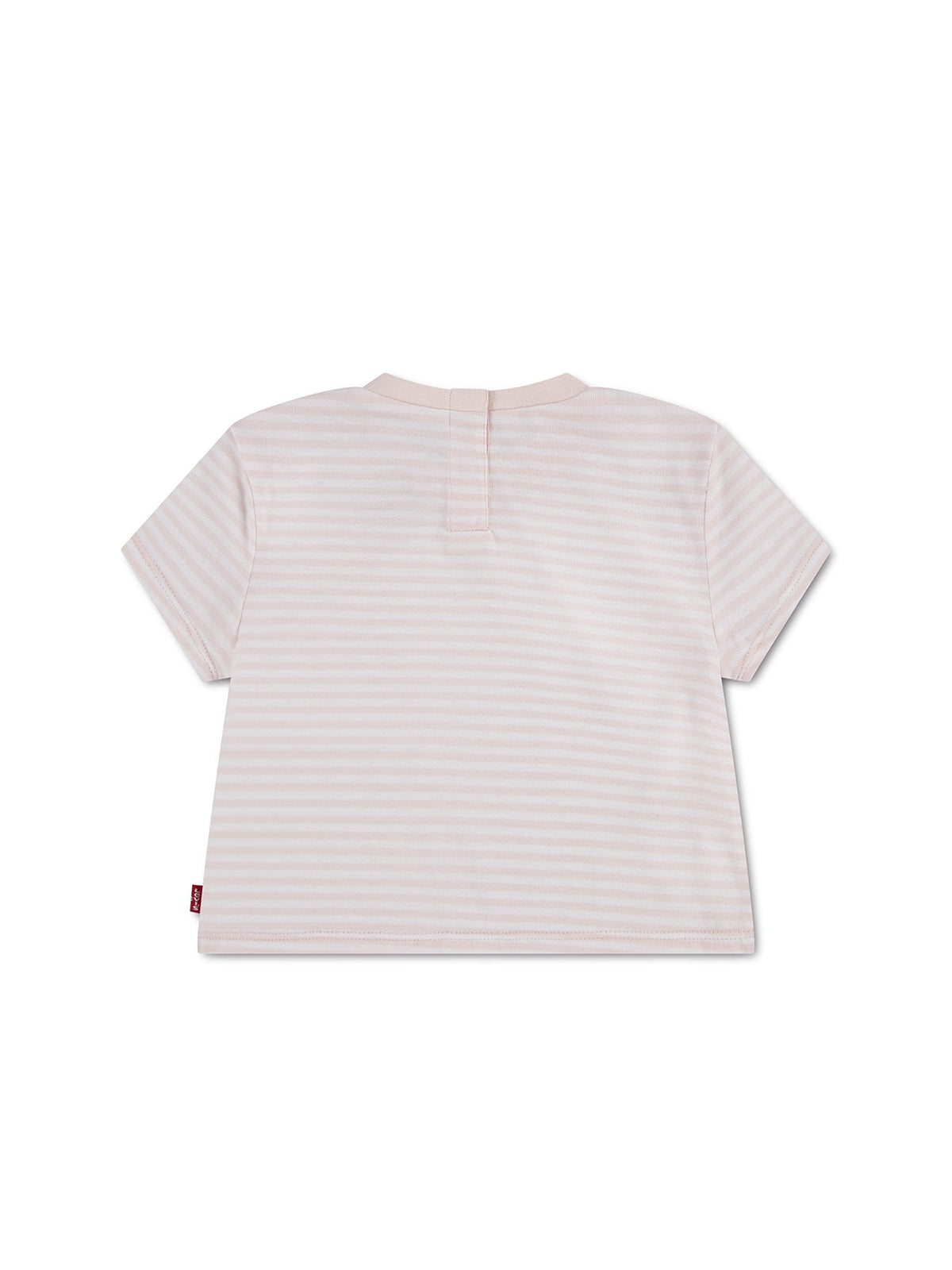 Baby Striped Batwing T-Shirt Pink