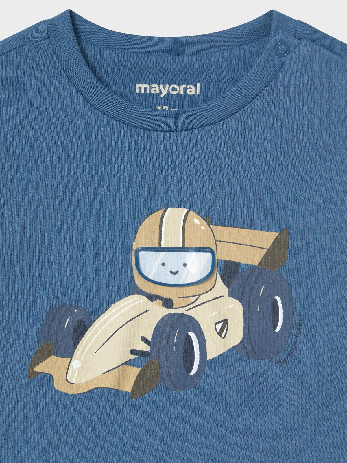 Baby's Cotton Motor Play Long Sleeve T-Shirt