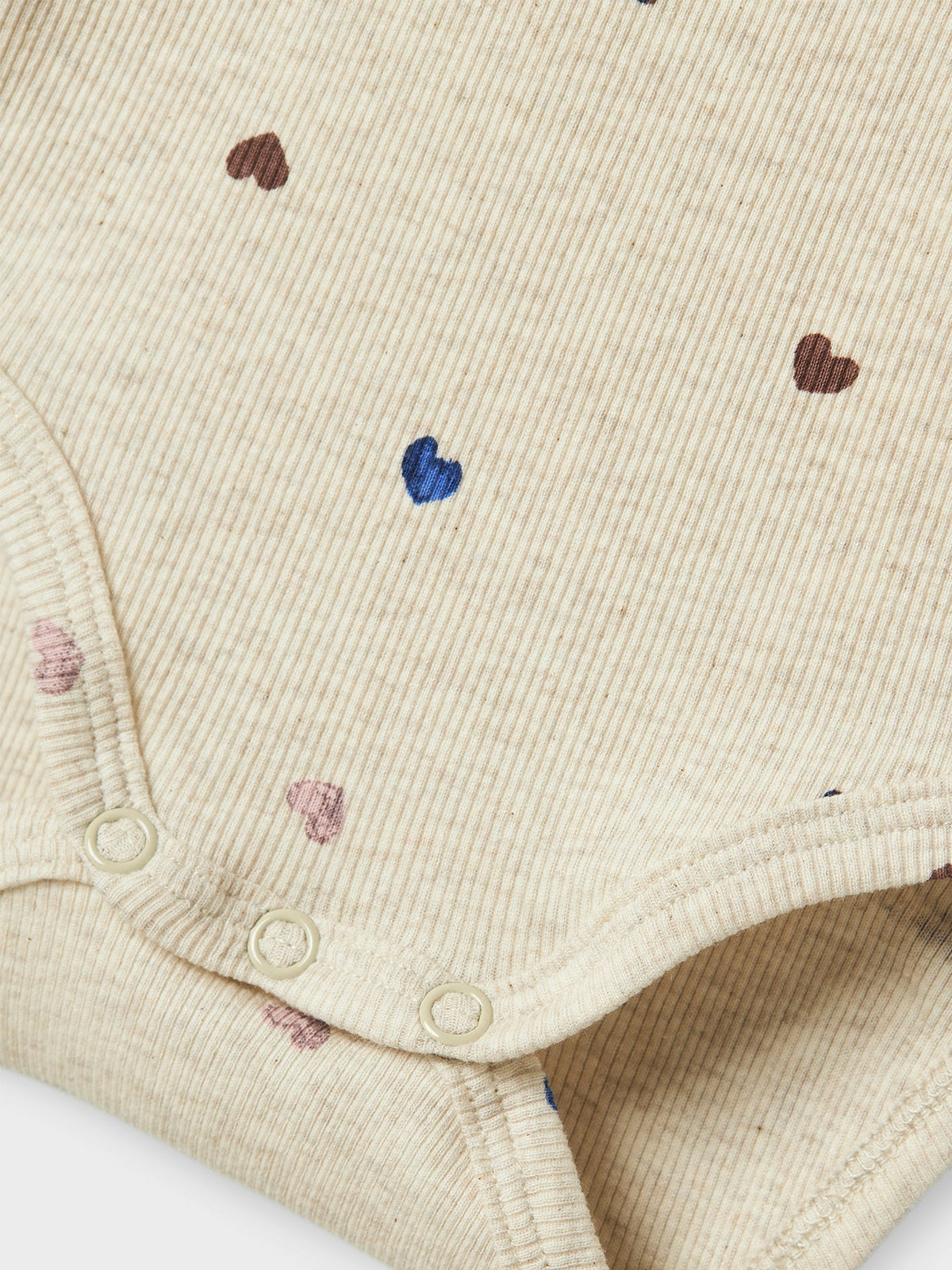 Baby Long Sleeve Bodysuit Beige
