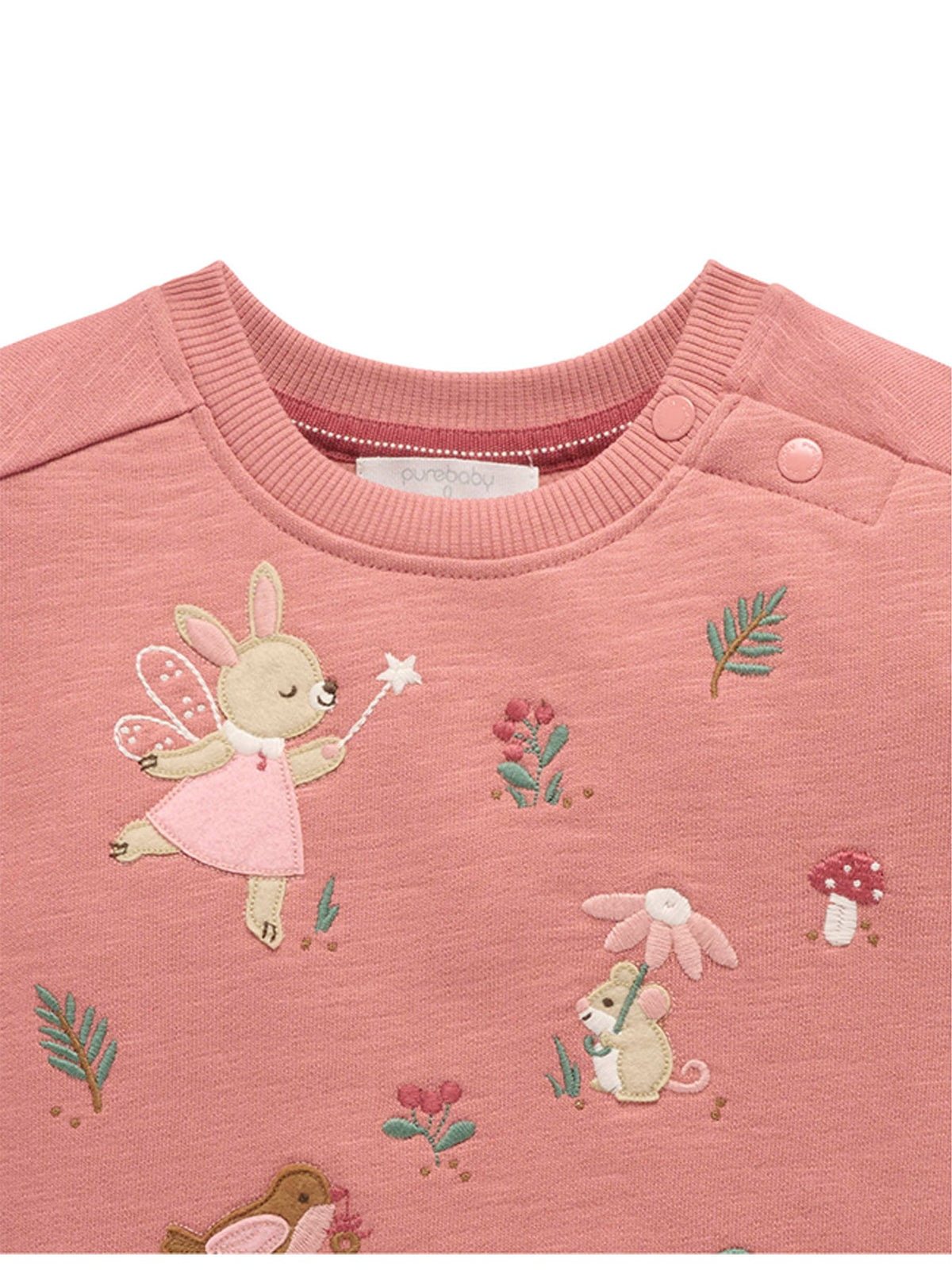 Baby Organic Cotton Embroidered Windcheater