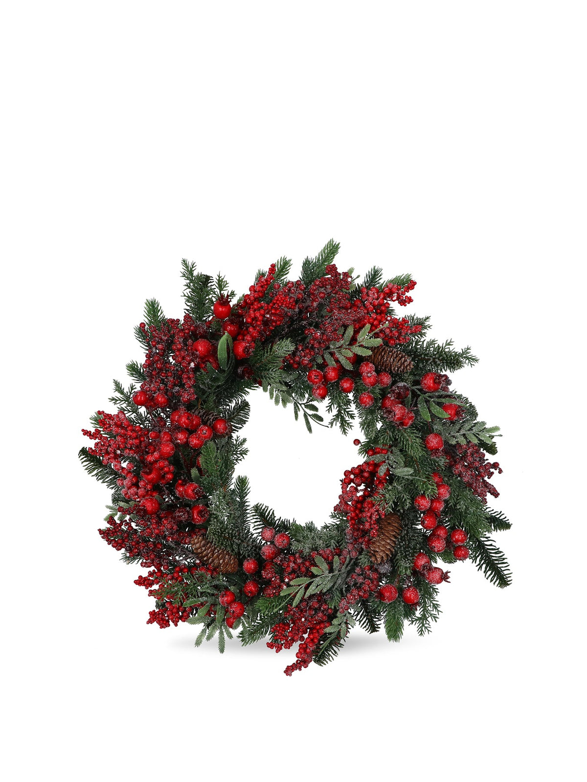 Spruce & Berry Christmas Wreath 54cm