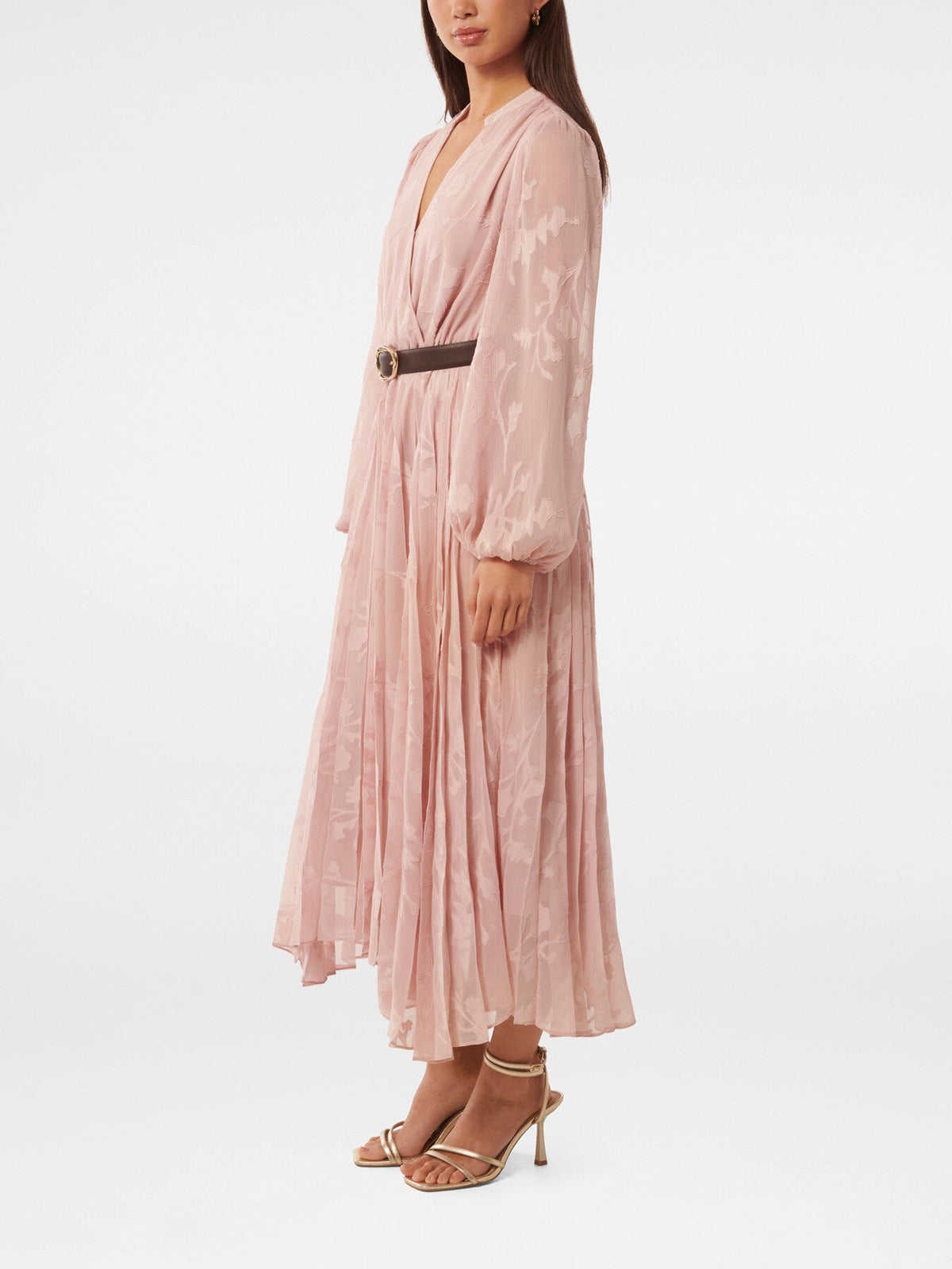 Gabriella Textured Midi Dress