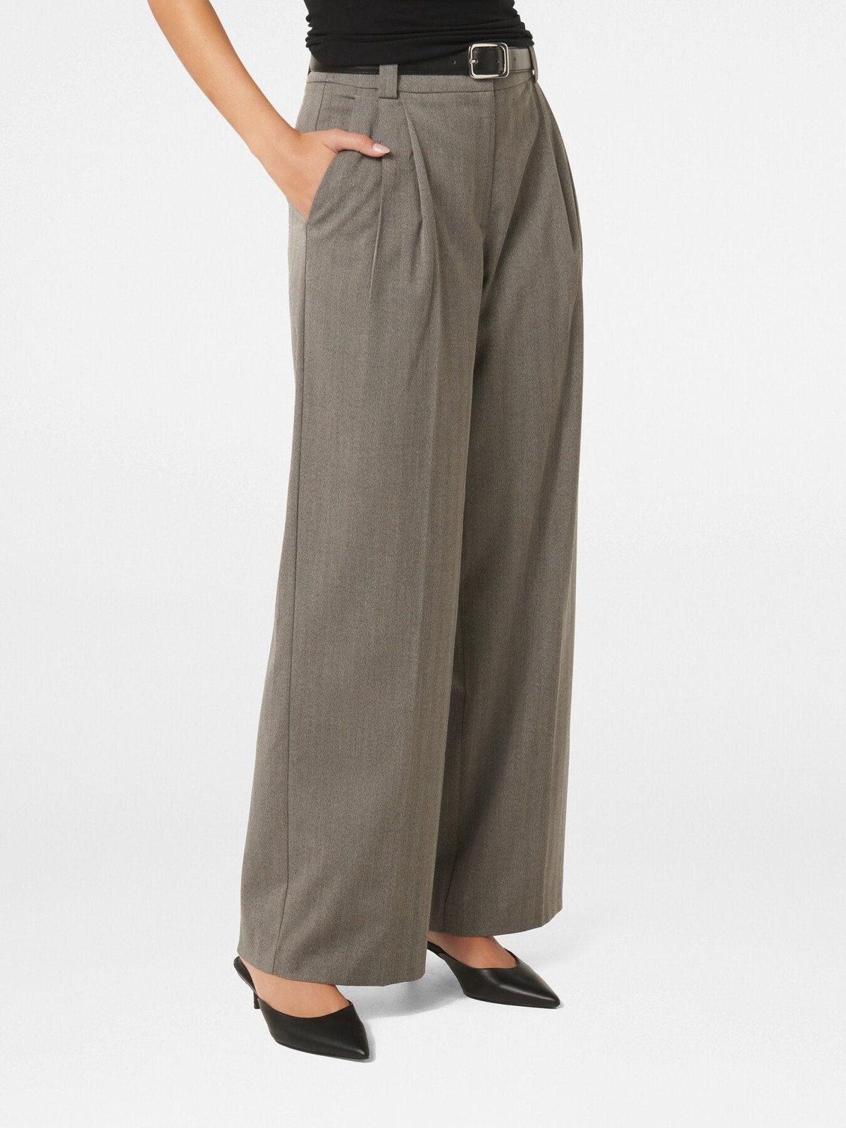 Bonnie Belted Wide Leg Pants