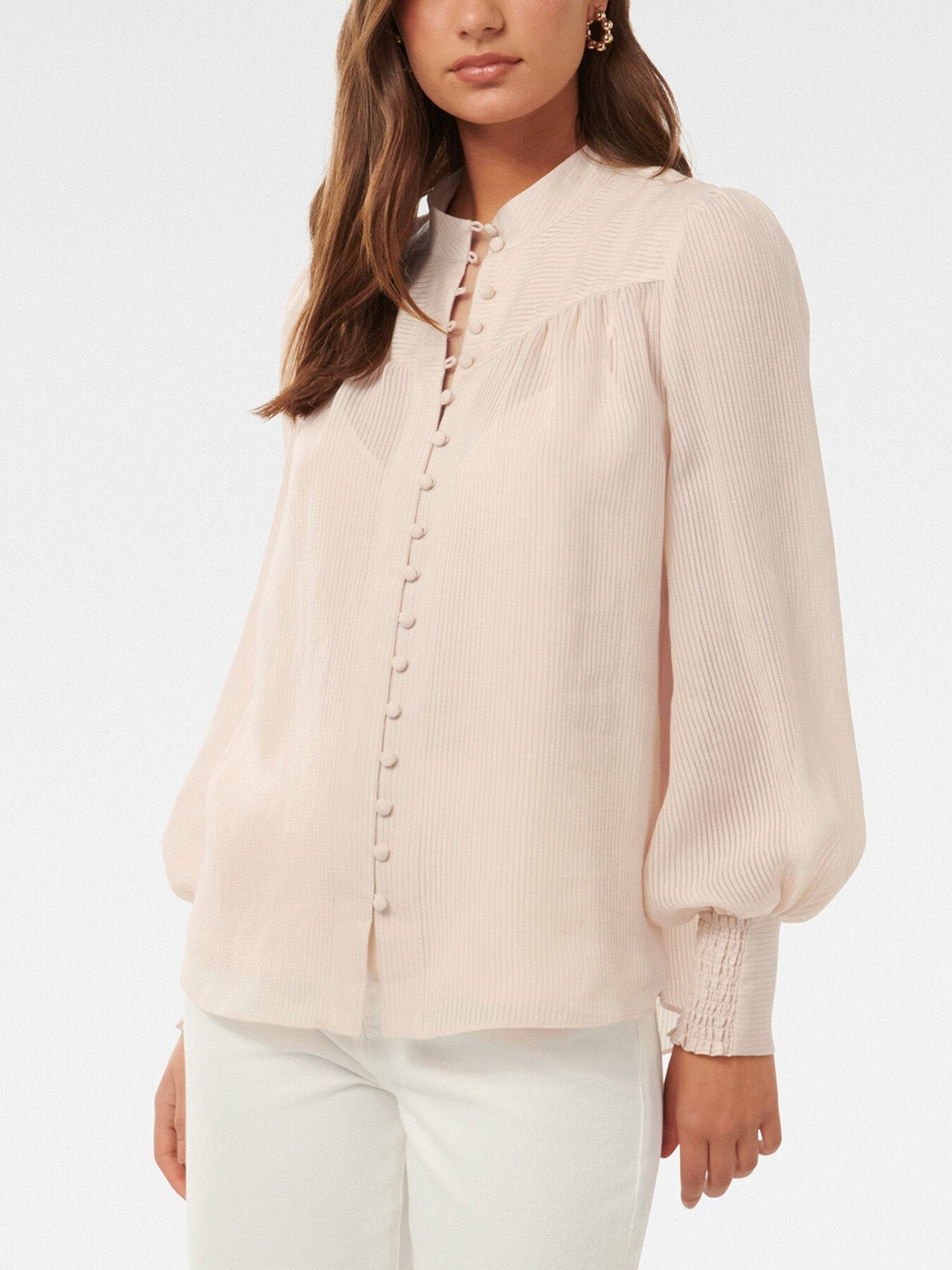 Leo Soft Stripe Blouse