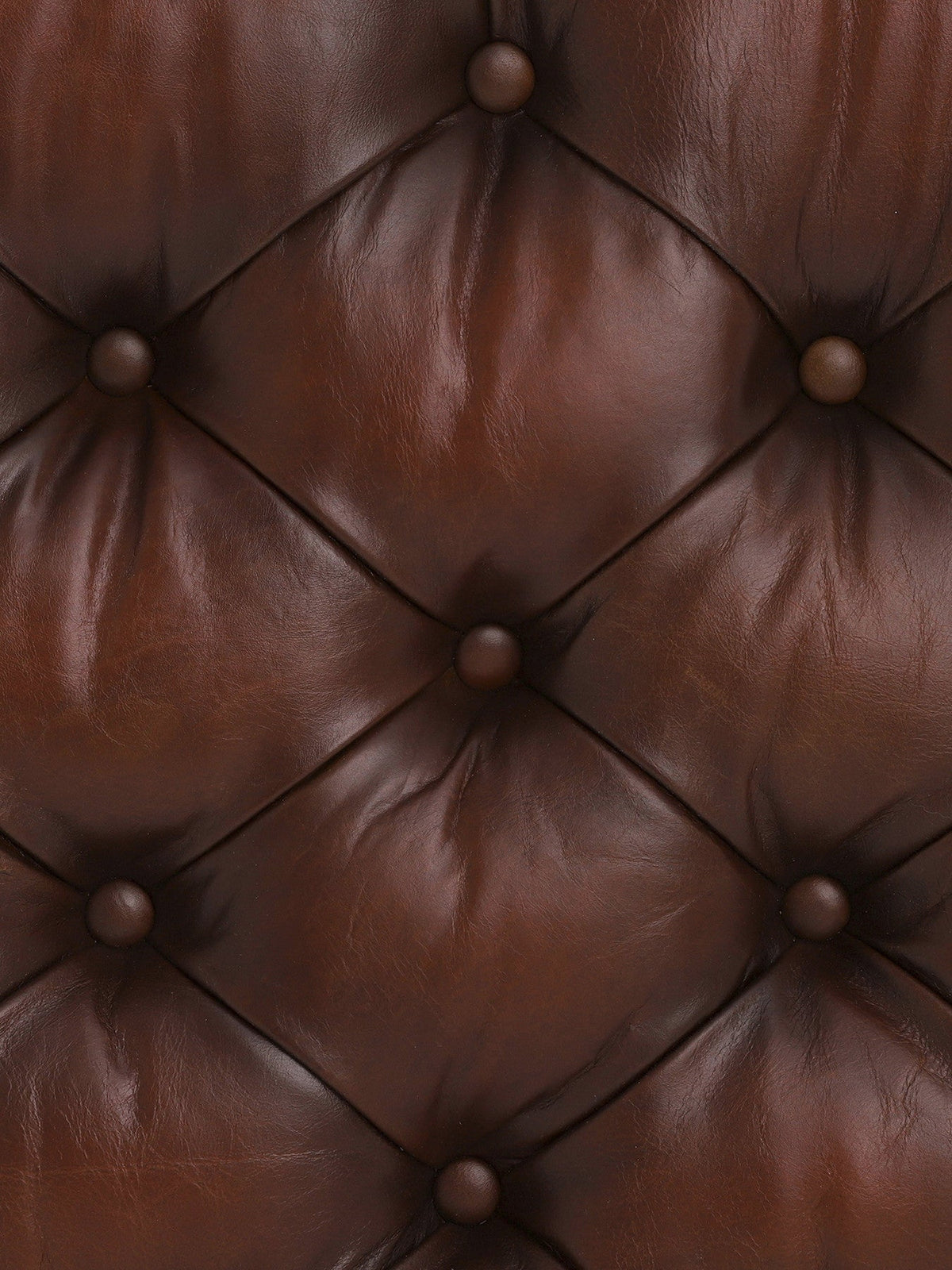Ullswater Rectangular Footstool Brown