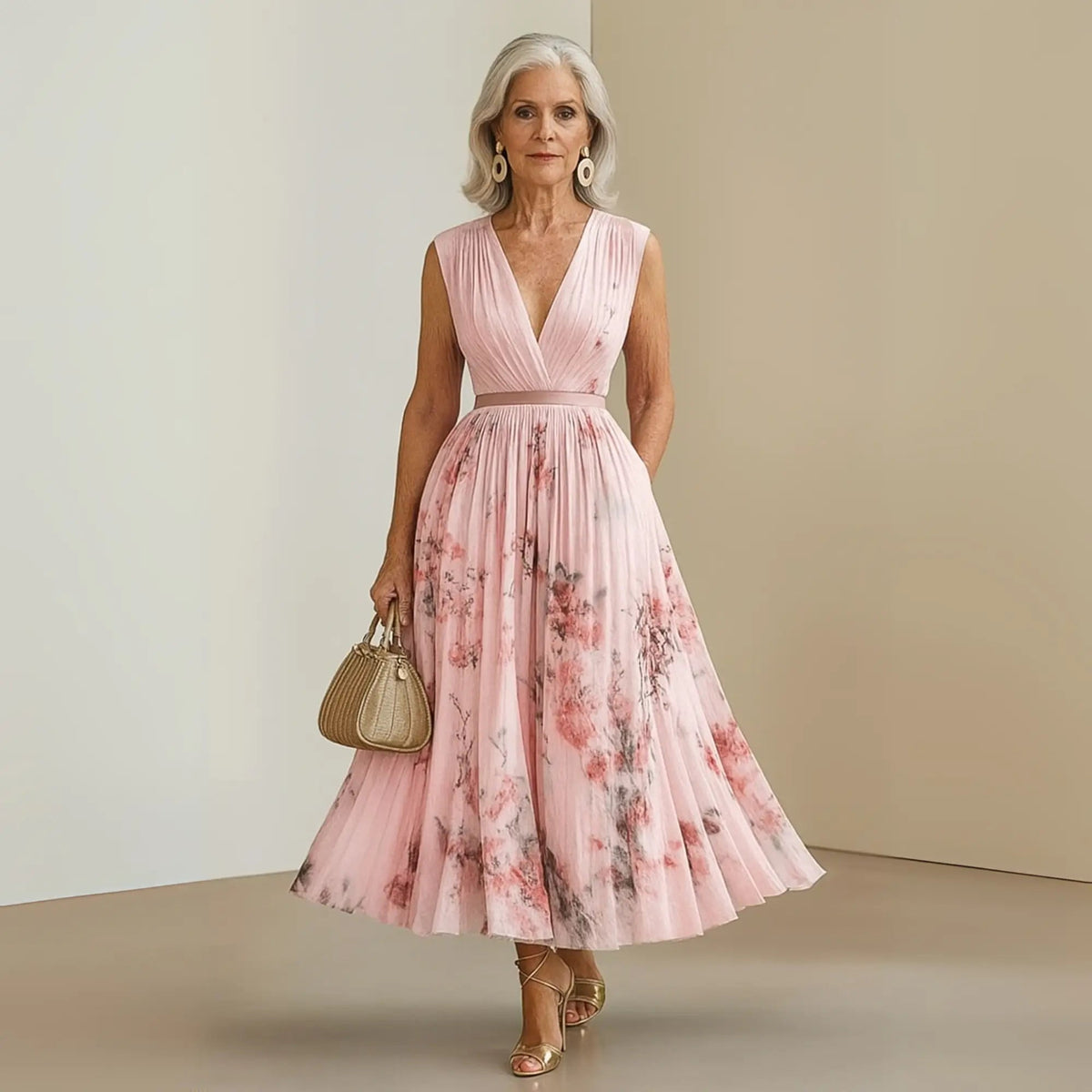 Women's Lightweight Viscose Maxi Dress | Breezy Flowy Summer Style