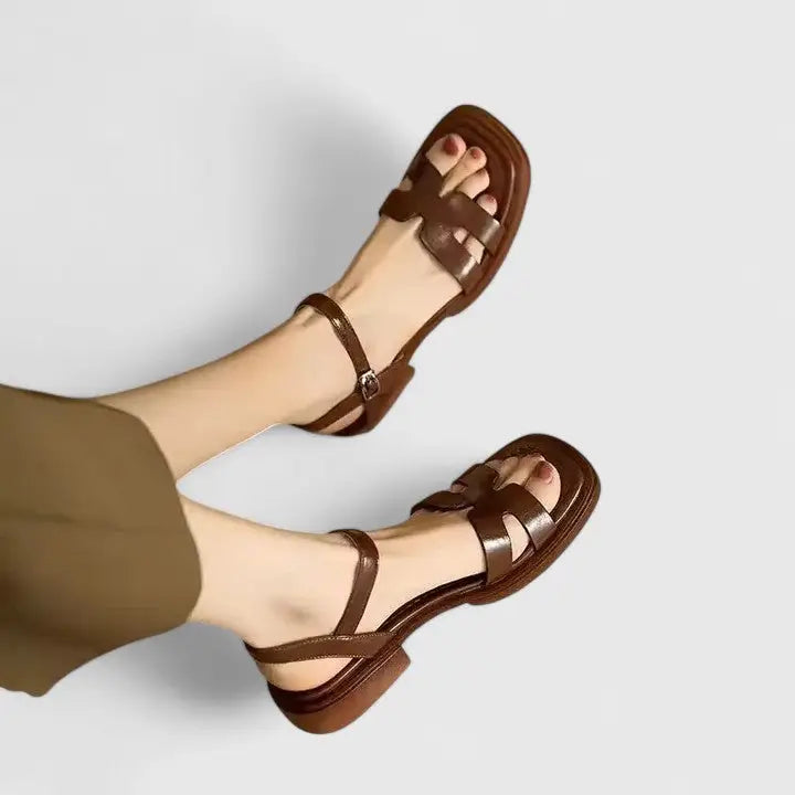 Women's Minimalist Flat Sandals | Comfortable Casual Summer Footwear