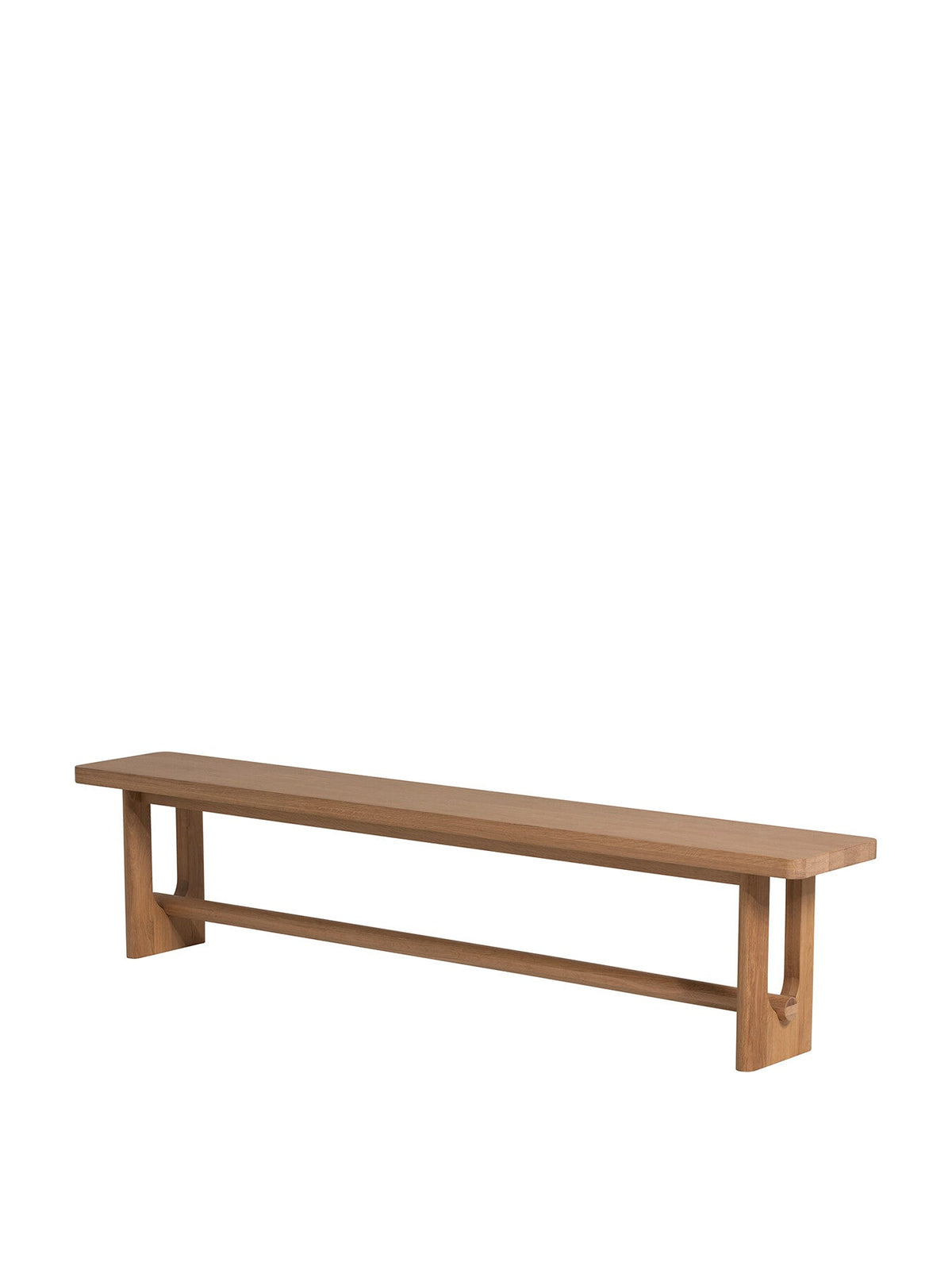 Olav Neutral Wood 200Cm Dining Bench