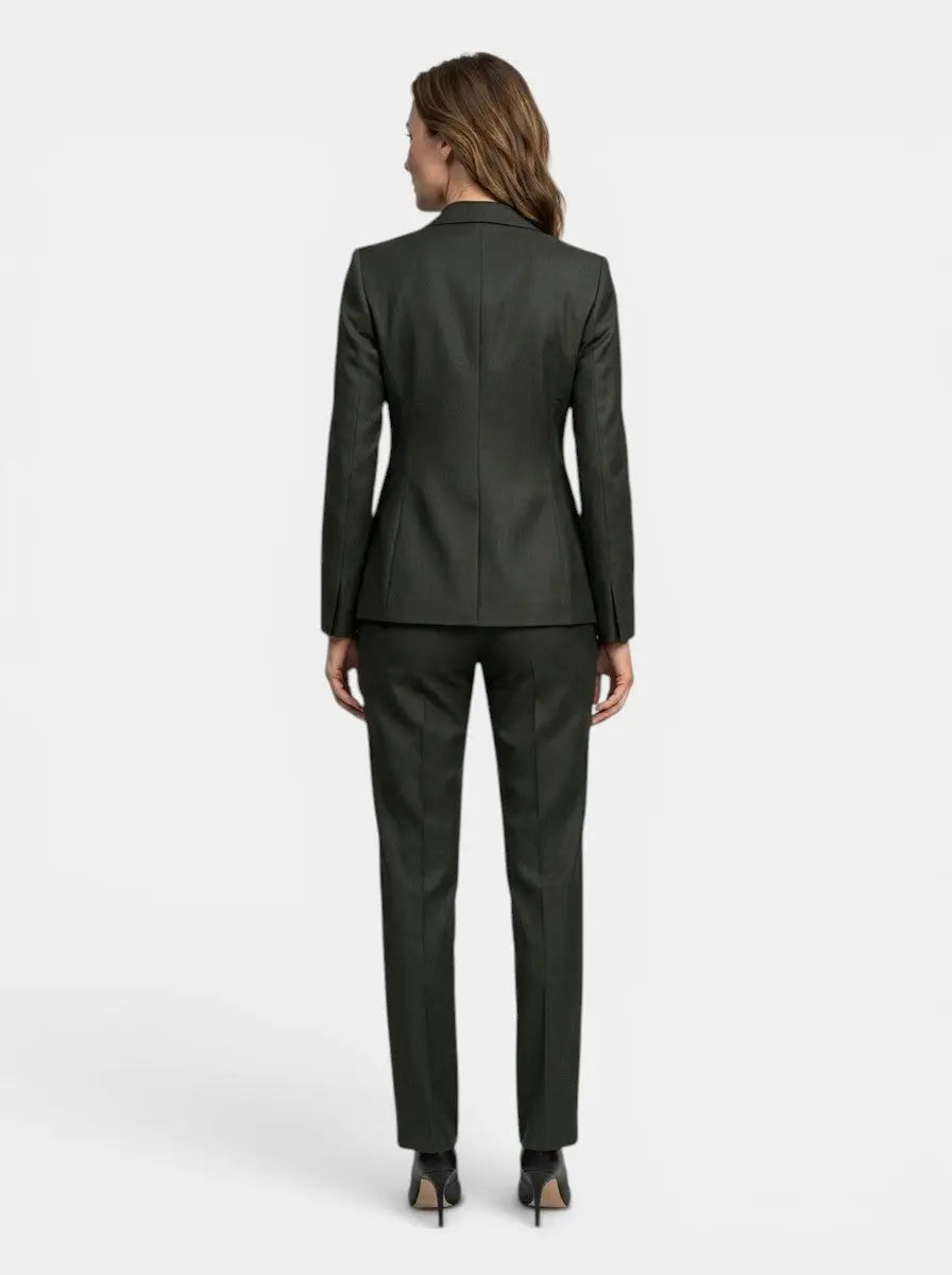 Women's Elegant Three-Piece Suit | Tailored Blazer, Vest & Slim-Fit Trousers | All-Season Stylish Outfit