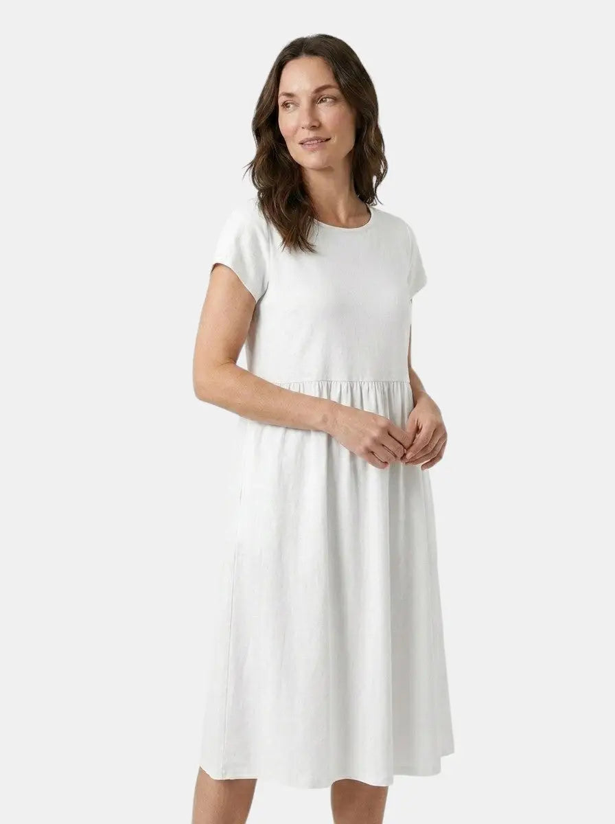Women's Soft Cotton Summer Dress | Relaxed Fit Casual Everyday Wear