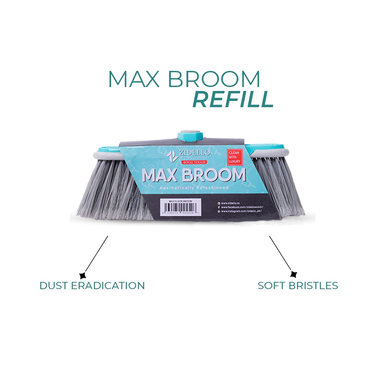 Zidello Sparkling Max Broom