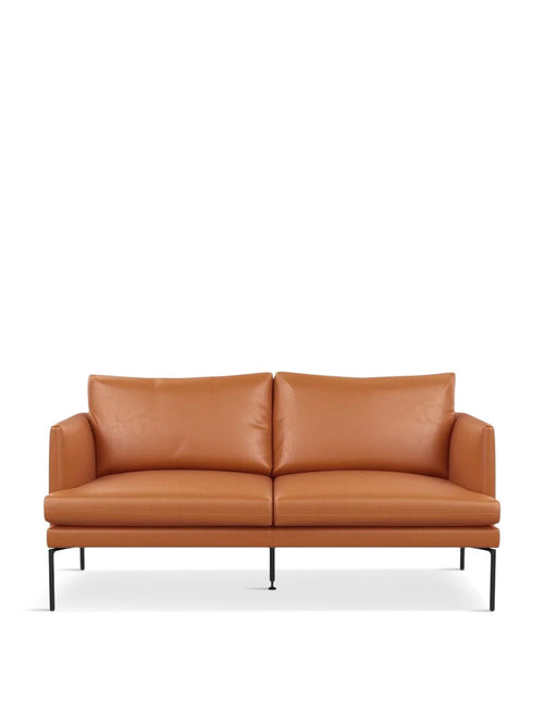 Matera 2 Seater Sofa Daino Leather Treacle