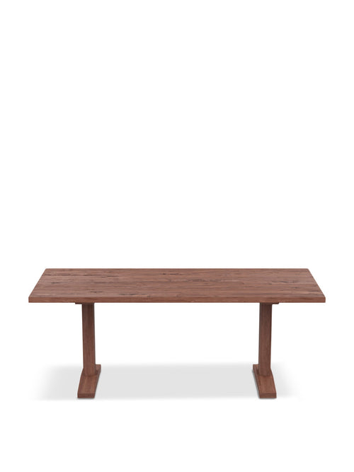 Lisbon Table Walnut Straight Edge