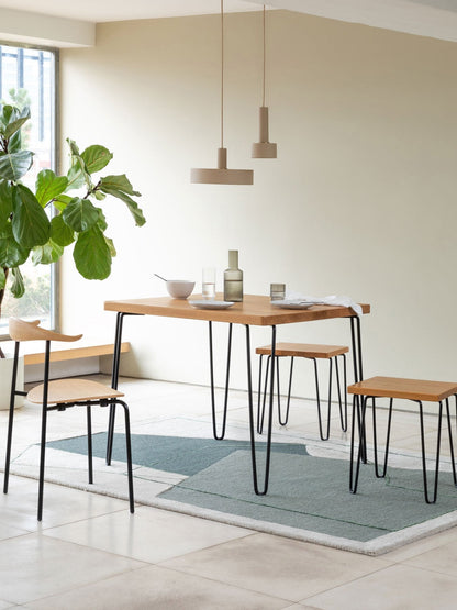 Brunel Dining Table Square Oak