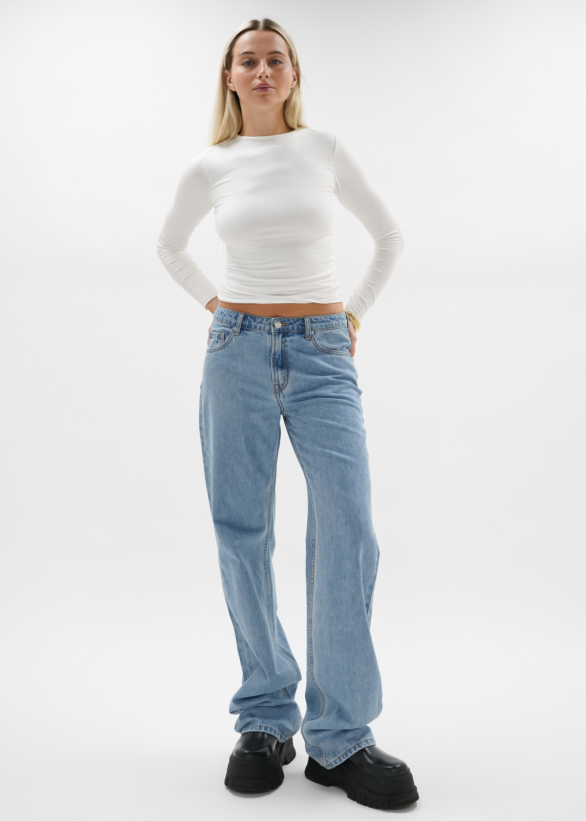Low waist jeans classic blue (tall)