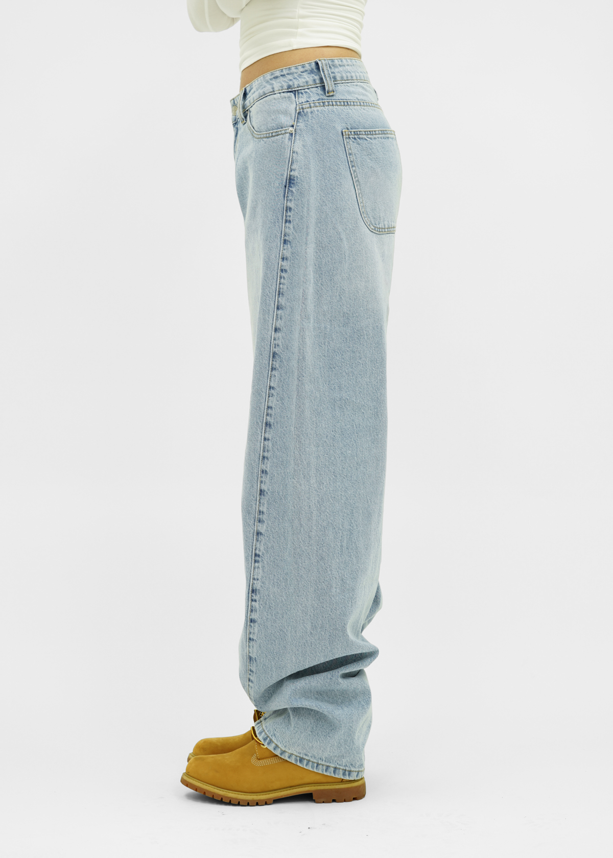 Balloon jeans light blue (tall)