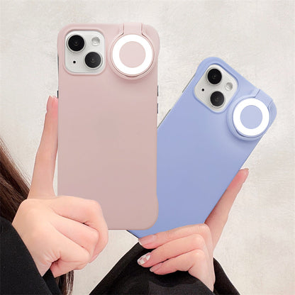 Ring Selfie Flip Light iPhone Case - 3 Colors