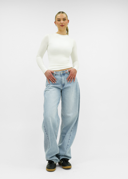 Balloon jeans light blue (tall)
