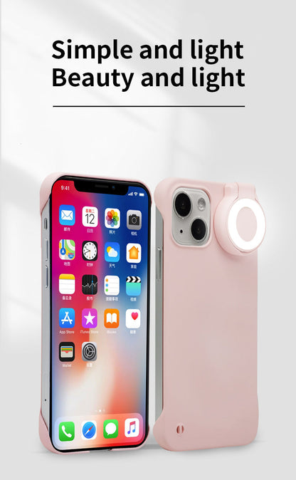 Ring Selfie Flip Light iPhone Case - 3 Colors