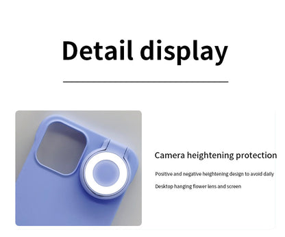 Ring Selfie Flip Light iPhone Case - 3 Colors