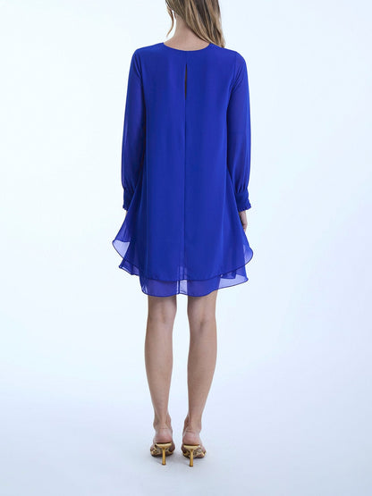 Wave Hem Dress