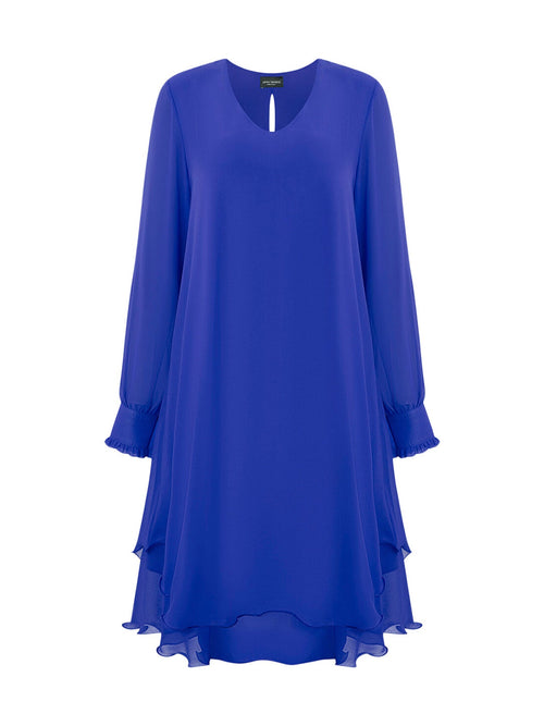 Wave Hem Dress
