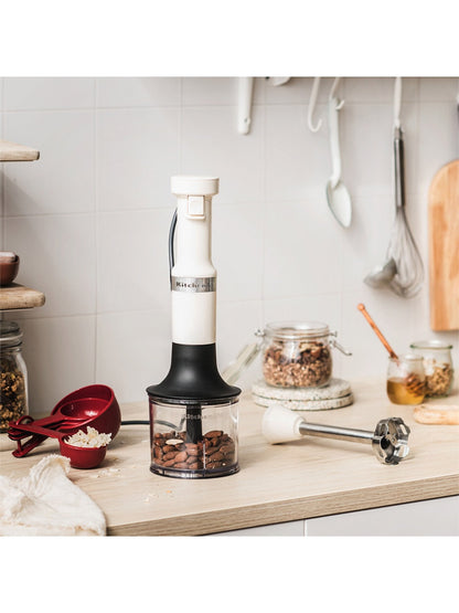 KitchenAid Corded Hand Blender Almond Cream
