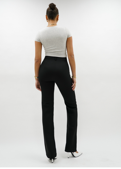 Straight leg pants classic black (tall)