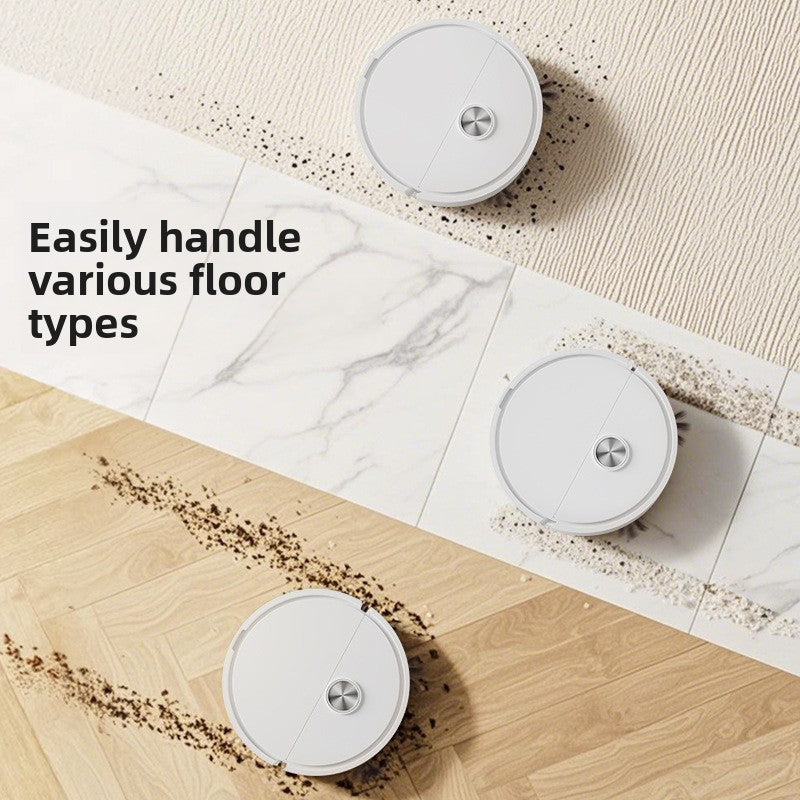 3-in-1 Automatic Robot Vacuum — Sweeps, Suctions & Mops