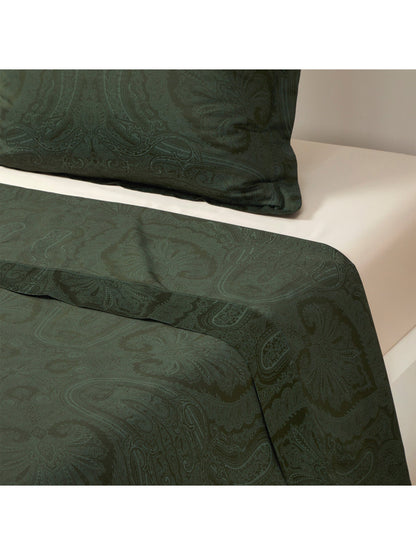Doncaster Flat Sheet Dark Green