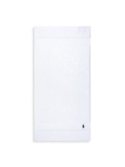 Polo Player Hand Towel White
