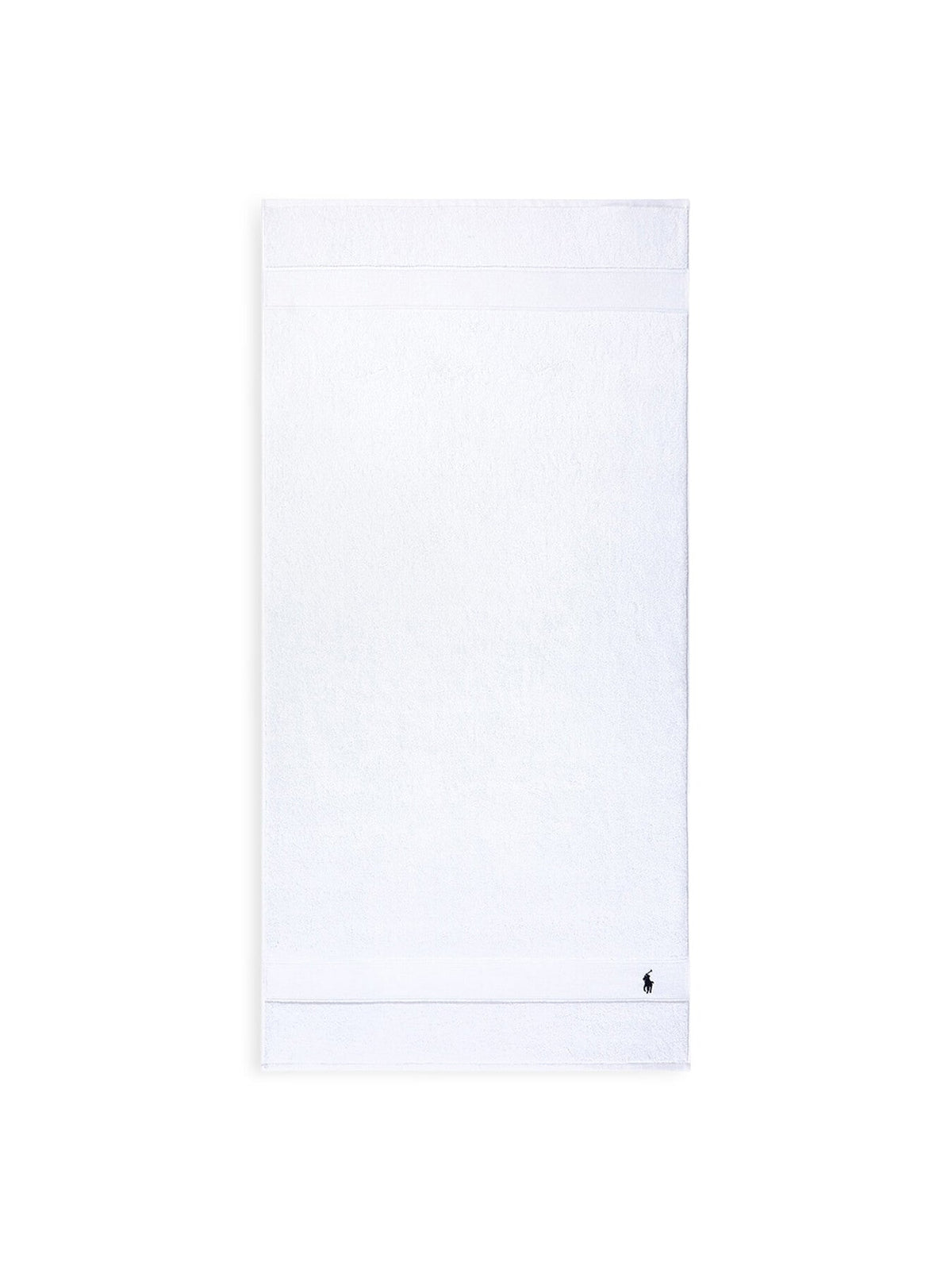 Polo Player Bath Towel White